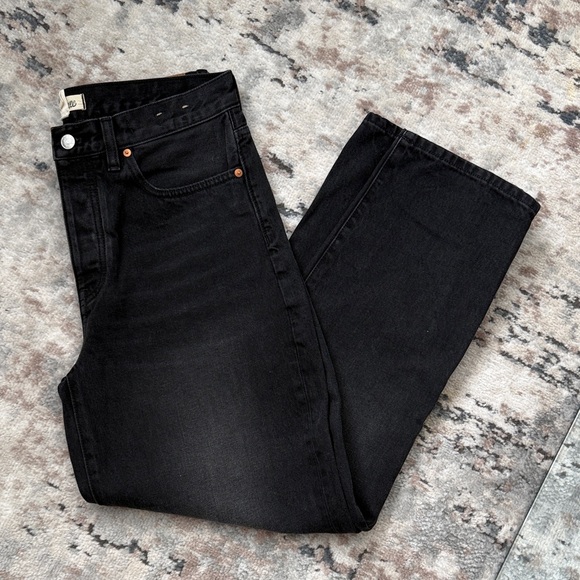 NWOT Low slung straight jeans by Madewell - Picture 1 of 3